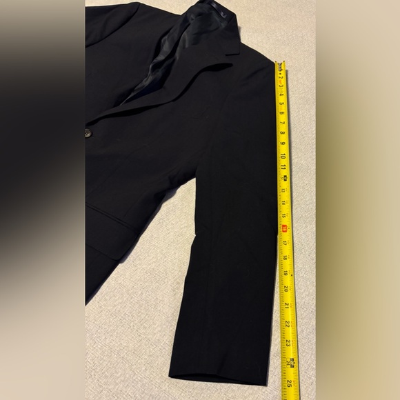 Proper Cloth Size 42 Black Sport Coat Blazer Jacket Men - Picture 5 of 5